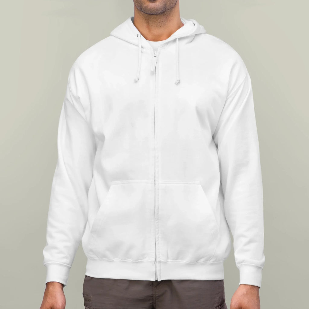 Sweat zippé personnalisé au portrait de votre chien