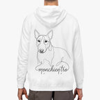 Sweat zippé personnalisé au portrait de votre chien